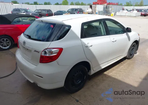 2010 Toyota Matrix из США, поврежденный, VIN 2T1KU4EE7AC401013